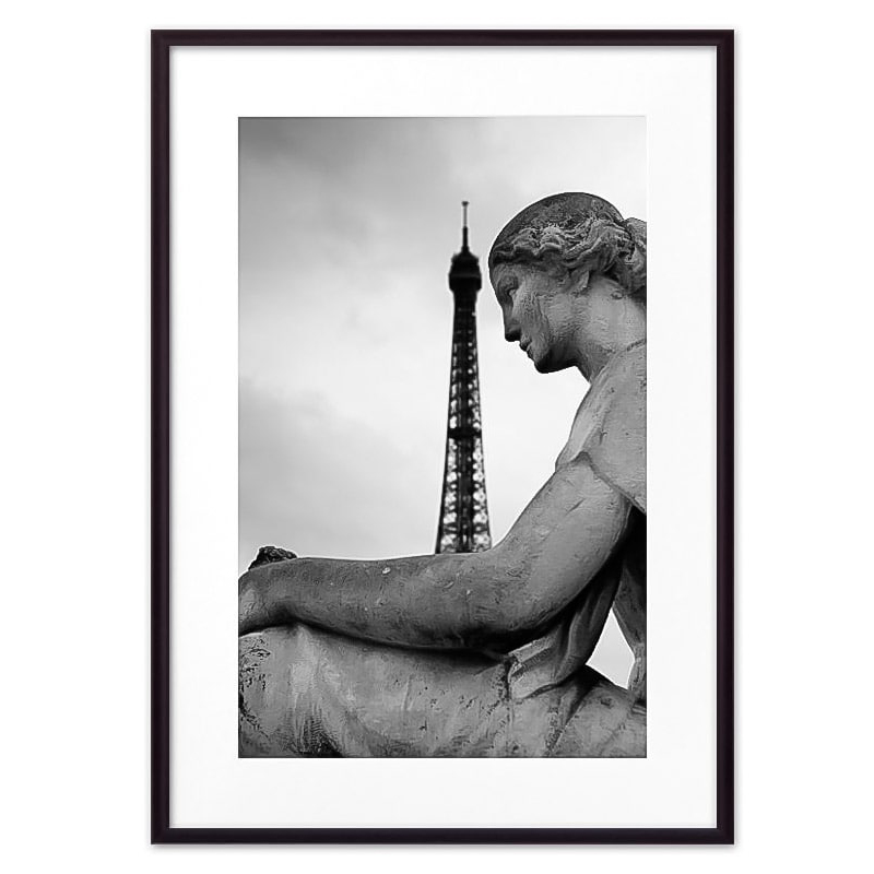 Постер Woman Statue in Paris Постер Woman Statue in Paris в Липецке | Loft Concept