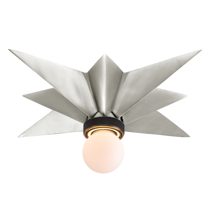 Потолочный светильник Star Ceiling Mount Silver Серебряный Потолочный светильник Star Ceiling Mount Silver Серебряный в Липецке | Loft Concept