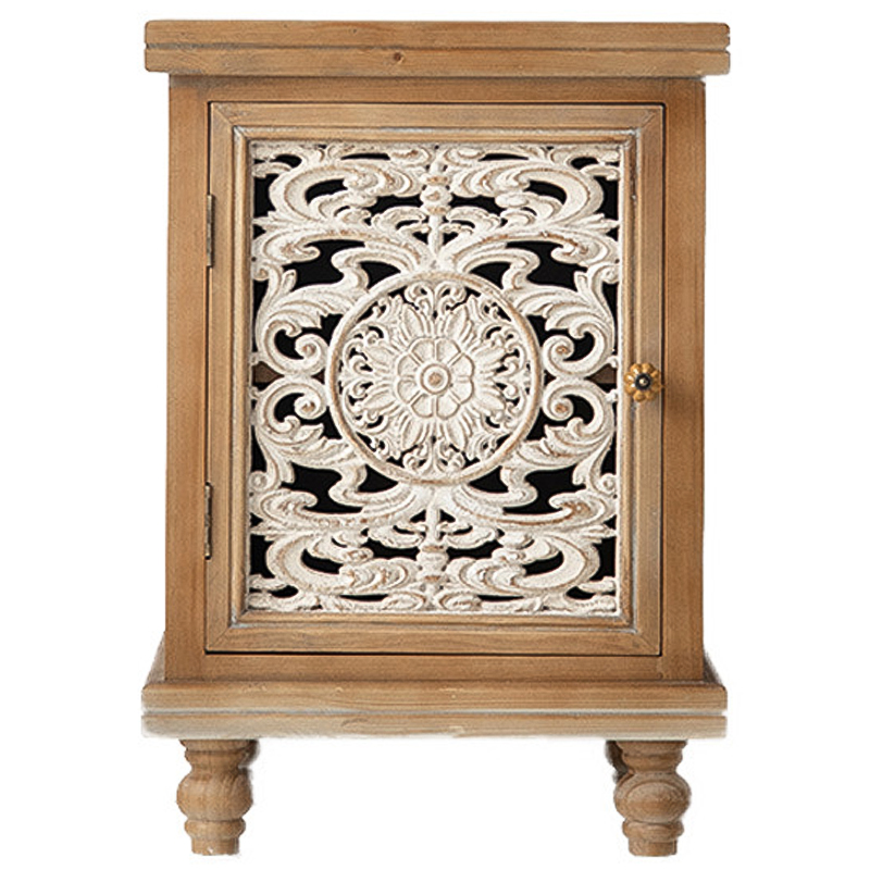 Тумба Frederic Provence Nightstand Древесина Бежевый Тумба Frederic Provence Nightstand Древесина Бежевый в Липецке | Loft Concept