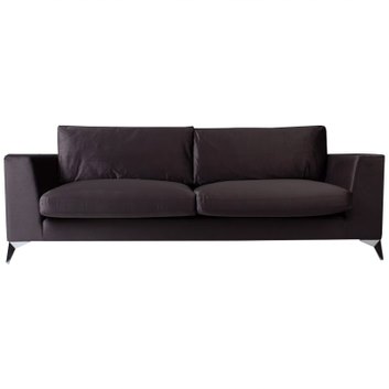 Диван Stockholm Sofa Dark Графит Нержавеющая сталь Диван Stockholm Sofa Dark Графит Нержавеющая сталь в Липецке | Loft Concept