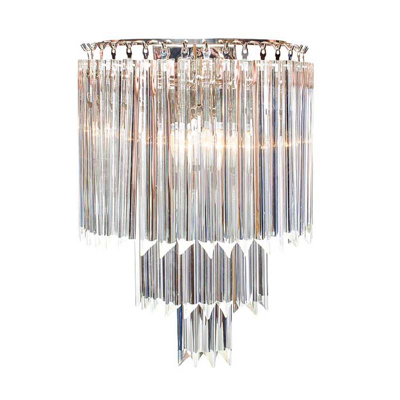 Бра Odeon Glass Wall Sconce Хром Прозрачное Стекло Бра Odeon Glass Wall Sconce Хром Прозрачное Стекло в Липецке | Loft Concept