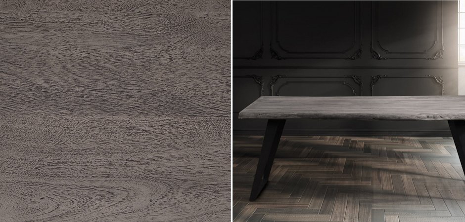 Обеденный стол Eco Dark Wood Обеденный стол Eco Dark Wood - Loft-Concept в Липецке