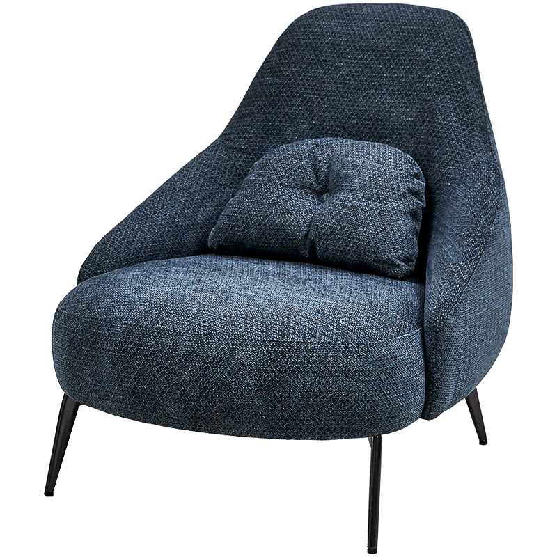 Кресло Lorits Chair Черный Темно-синий Кресло Lorits Chair Черный Темно-синий в Липецке | Loft Concept