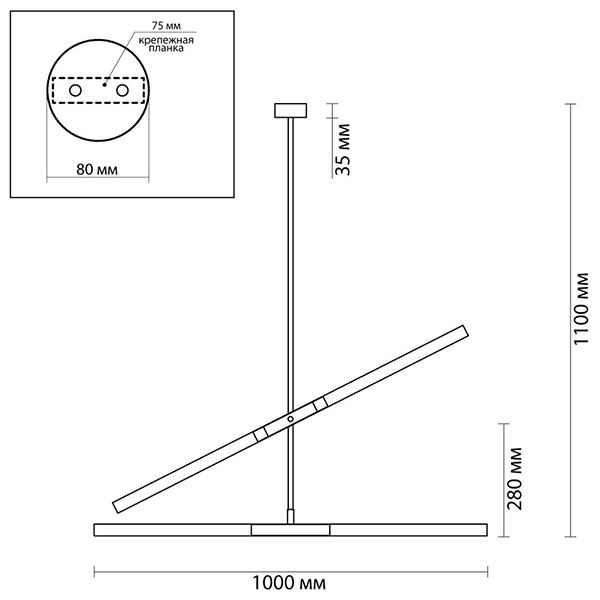 Светильник Gold Delta Light 4 lamp Светильник Gold Delta Light 4 lamp в Липецке