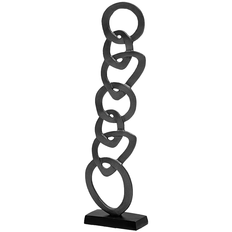 Статуэтка Anillos Statuette Black Черный Статуэтка Anillos Statuette Black Черный в Липецке | Loft Concept