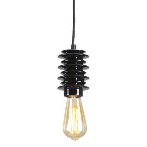 Подвесной светильник Insulator Pendant Black Черный Подвесной светильник Insulator Pendant Black Черный в Липецке | Loft Concept