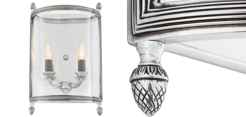 Бра Wall Lamp Lennon M Silver - Loft-Concept в Липецке