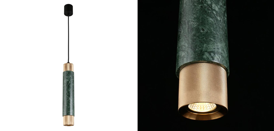 Подвесной светильник Cocktail Tube Изумрудный Подвесной светильник Cocktail Tube Изумрудный - Loft-Concept в Липецке