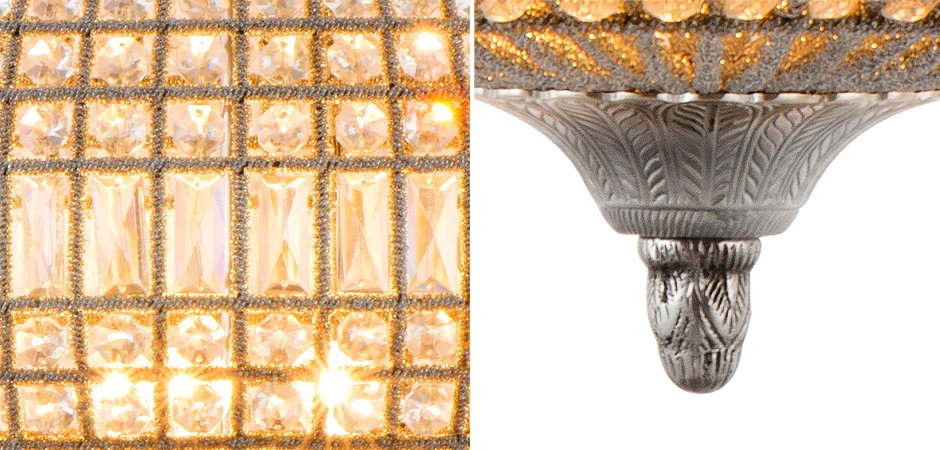 Люстра Chandelier Kasbah Oval L Nickel - Loft-Concept в Липецке