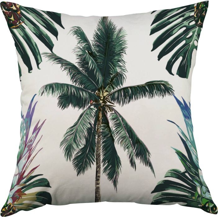 Декоративная подушка Tropics #6 Зеленый Декоративная подушка Tropics #6 Зеленый в Липецке | Loft Concept