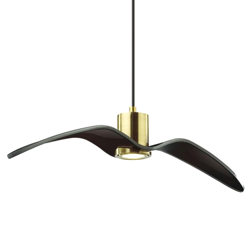 Подвесной светильник Seagull Average Gold черный Золотой Черный Подвесной светильник Seagull Average Gold черный Золотой Черный в Липецке | Loft Concept