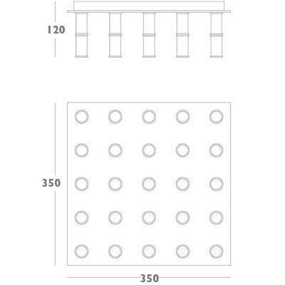 Потолочный светильник Meurice Flush Mount Ceiling Light Потолочный светильник Meurice Flush Mount Ceiling Light в Липецке