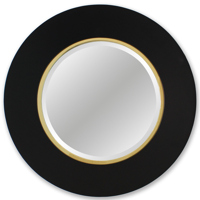 Зеркало Black Circle Mirror Зеркало Black Circle Mirror в Липецке | Loft Concept