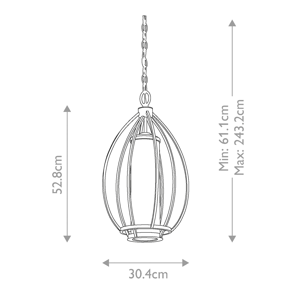 Подвесной светильник овальной формы с цилиндрическим плафоном в цвете сусальное серебро Kichler в Липецке