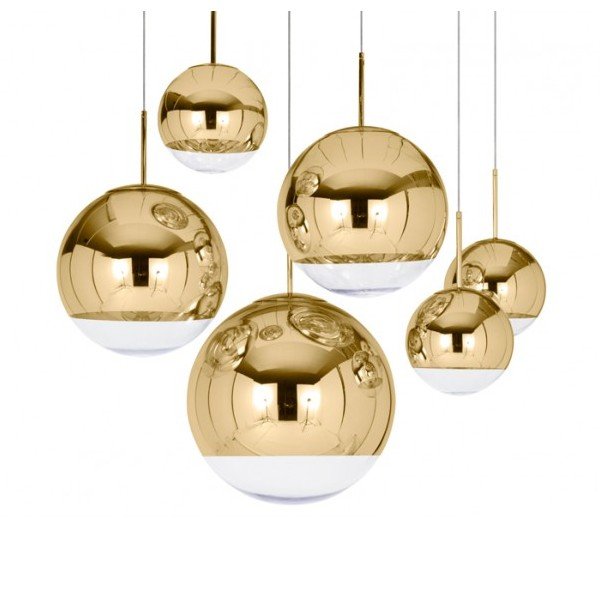 Подвесной светильник Mirror Ball Gold Золотой Подвесной светильник Mirror Ball Gold Золотой в Липецке | Loft Concept