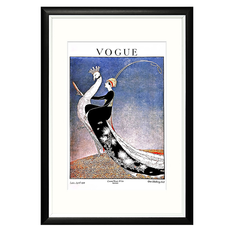 Постер Vogue April 1918 Мульти Постер Vogue April 1918 Мульти в Липецке | Loft Concept
