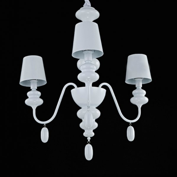 Люстра Masiero Eva Chandelier 3 Белый Люстра Masiero Eva Chandelier 3 Белый в Липецке | Loft Concept