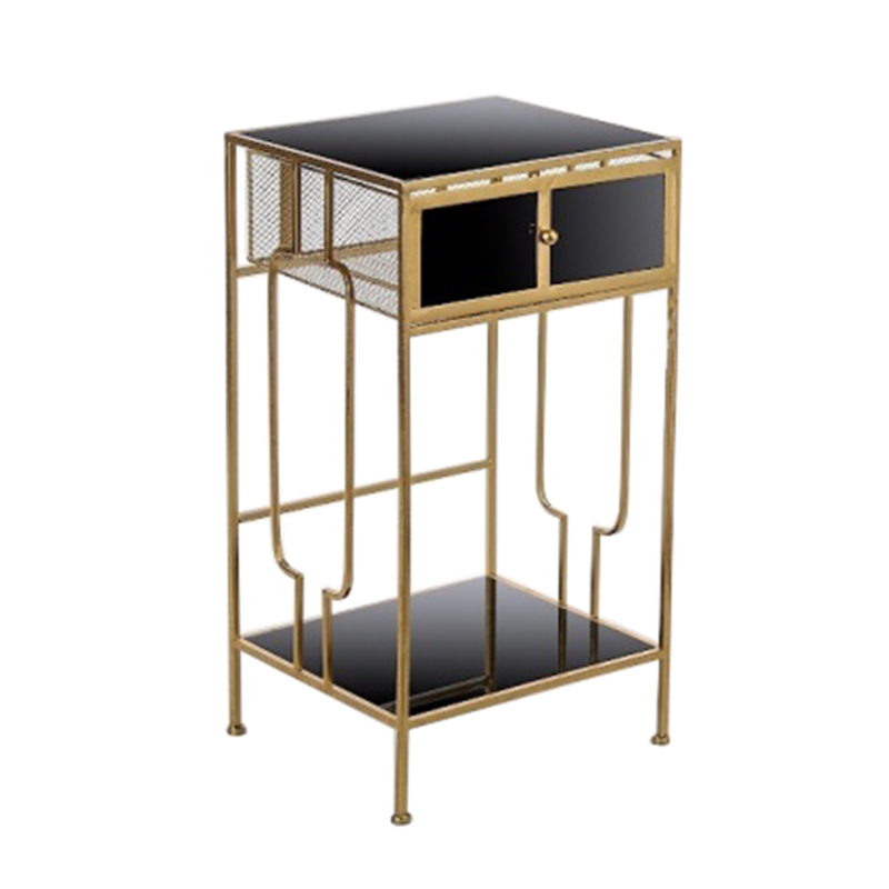 Приставной Стол Campbell Gold Золотой Приставной Стол Campbell Gold Золотой в Липецке | Loft Concept
