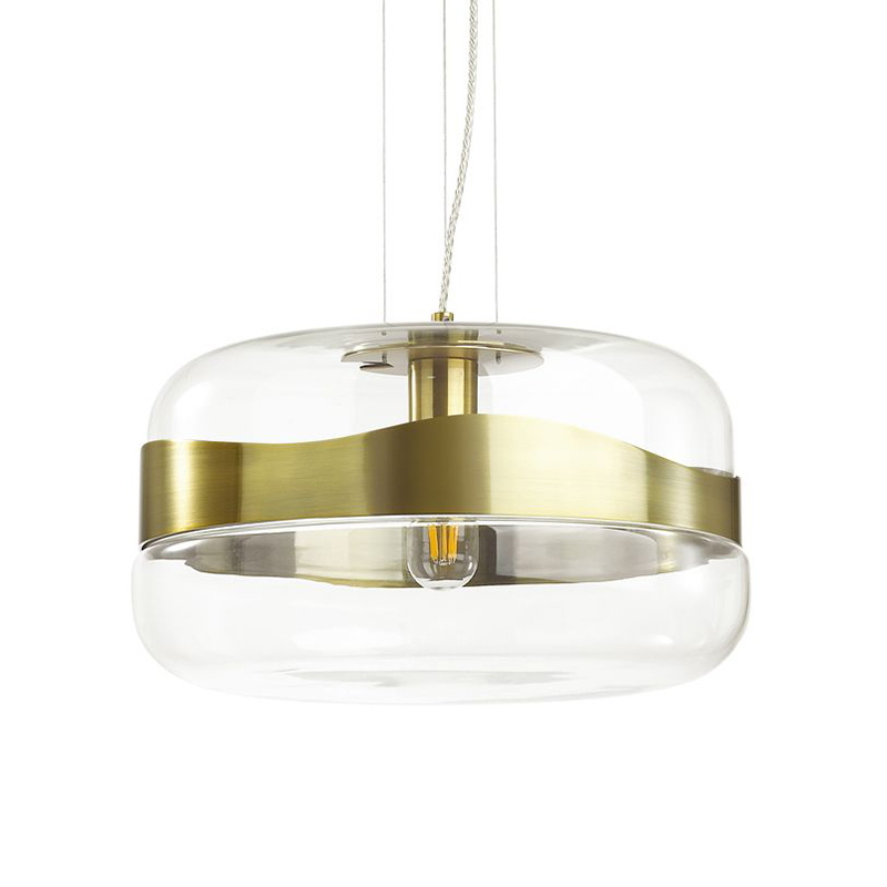 Люстра Igon Gold Lamp Золотой Прозрачный Люстра Igon Gold Lamp Золотой Прозрачный в Липецке | Loft Concept