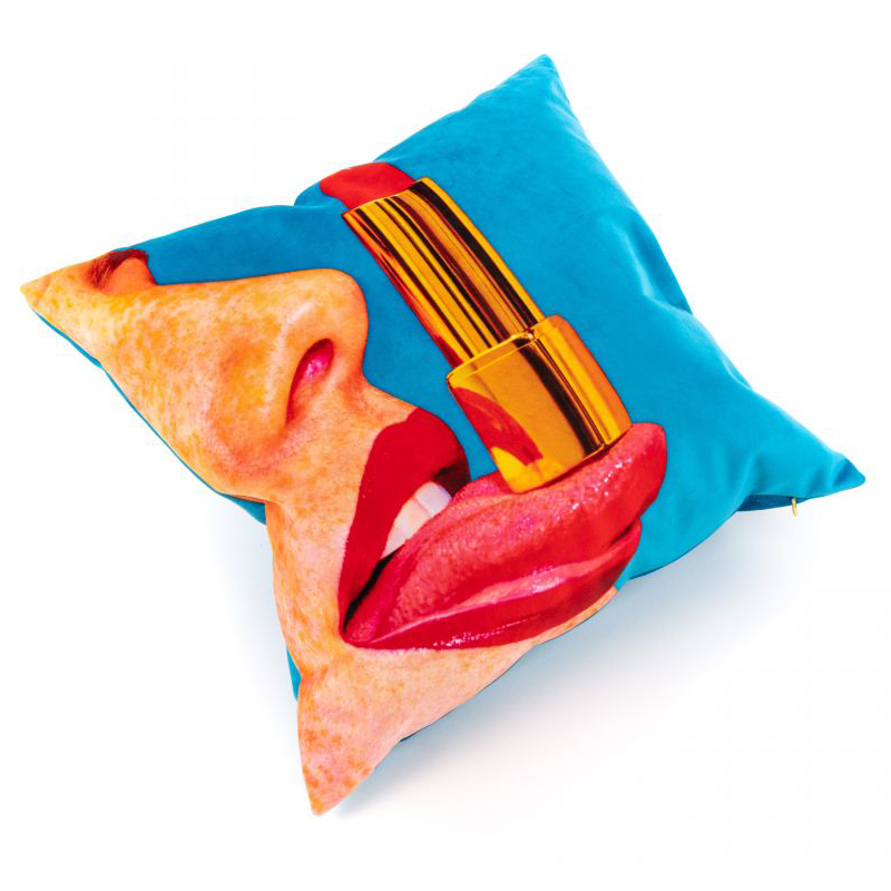 Подушка Seletti Cushion Tongue Мульти в Липецке | Loft Concept 