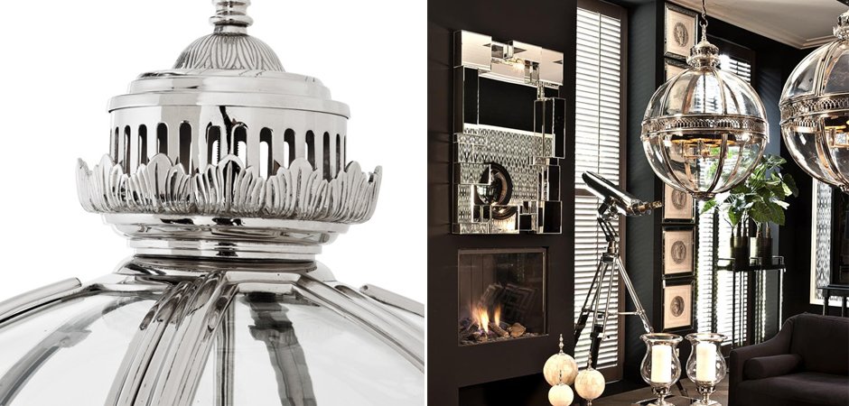 Люстра Lantern Residential Nickel L - Loft-Concept в Липецке