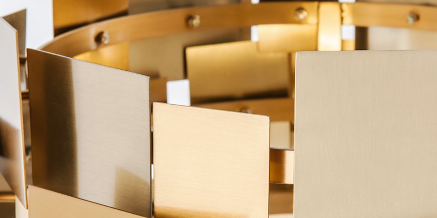Настольная лампа Gold Plate Table Lamp Настольная лампа Gold Plate Table Lamp - Loft-Concept в Липецке