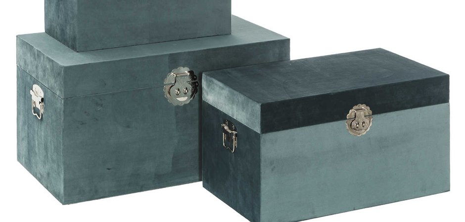 Комплект сундуков Turquoise Texture Комплект сундуков Turquoise Texture - Loft-Concept в Липецке