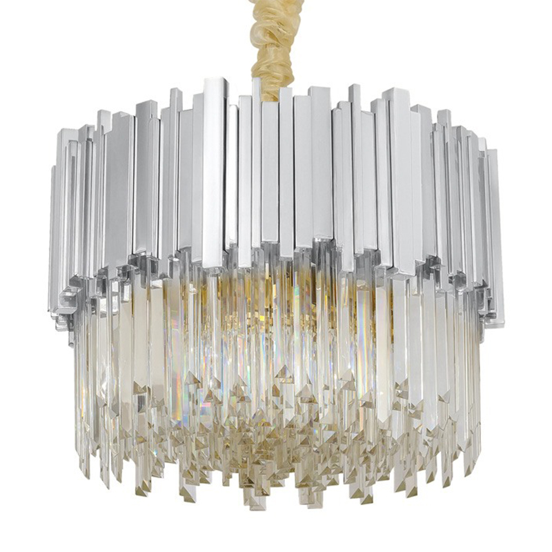Круглая люстра Luxxu Modern Cascade Chandelier Silver Metal Glass 40 Прозрачное Стекло Серебряный Круглая люстра Luxxu Modern Cascade Chandelier Silver Metal Glass 40 Прозрачное Стекло Серебряный в Липецке | Loft Concept