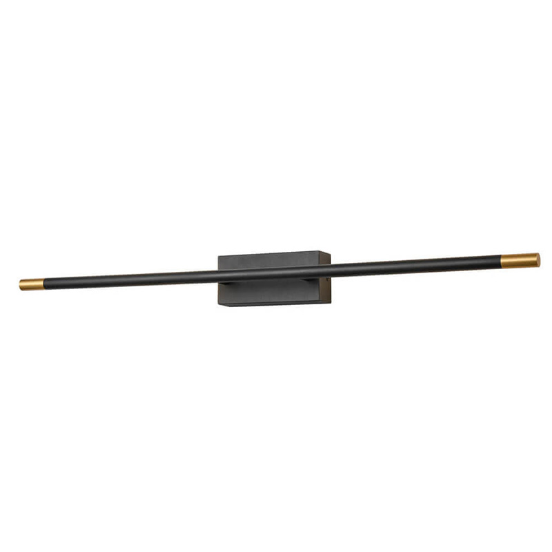 Бра Drawing Line Gold Black Rectangular Base Золотой Черный Бра Drawing Line Gold Black Rectangular Base Золотой Черный в Липецке | Loft Concept