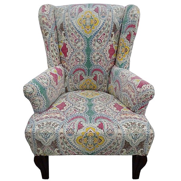 Кресло с орнаментом Paisley Chair Мульти Кресло с орнаментом Paisley Chair Мульти в Липецке | Loft Concept