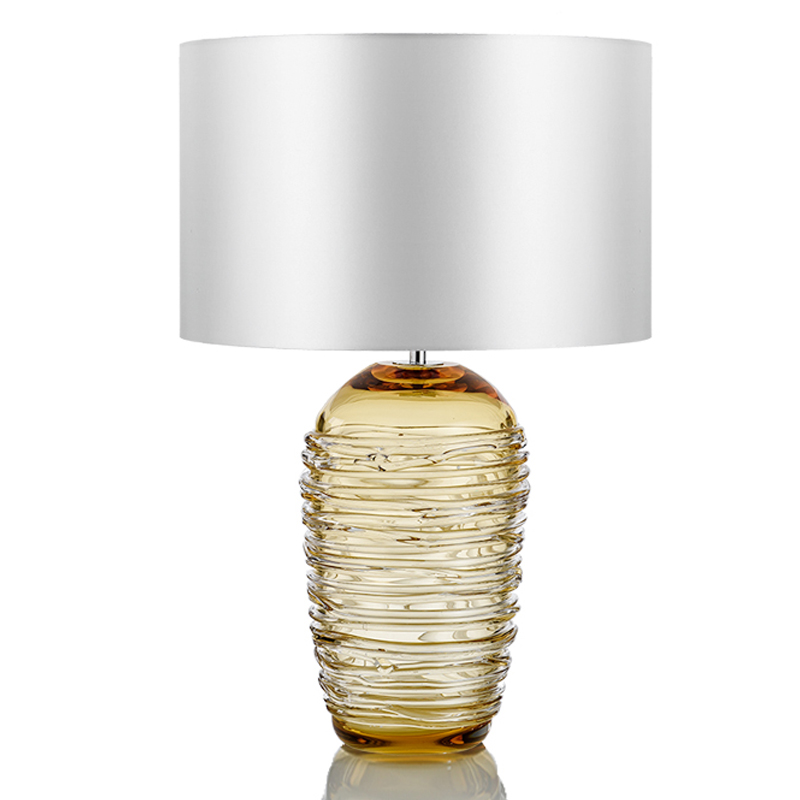 Настольная лампа Porta Romana GLB32 GLASS THREAD LAMP Amber Янтарь (Amber) Молочный Настольная лампа Porta Romana GLB32 GLASS THREAD LAMP Amber Янтарь (Amber) Молочный в Липецке | Loft Concept