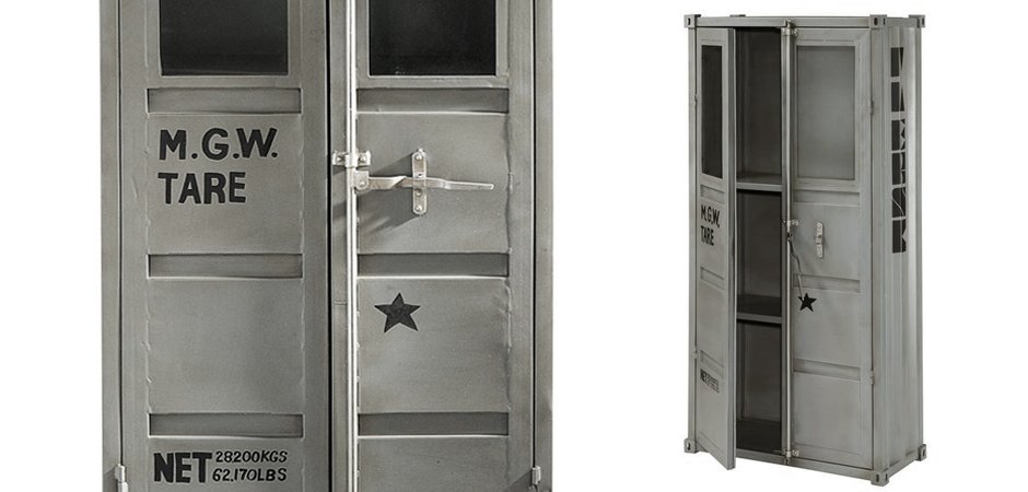 Шкаф-витрина Sea Container M.G.W. Шкаф-витрина Sea Container M.G.W. - Loft-Concept в Липецке