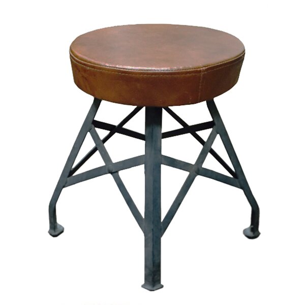 Барный стул Vintage Bar Chair Коричневый Черный Барный стул Vintage Bar Chair Коричневый Черный в Липецке | Loft Concept