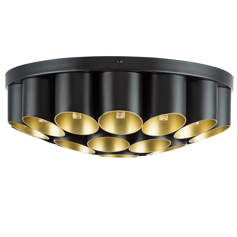 Потолочный светильник Garbi Black Pipe Organ Ceiling Lamp 22 Черный Золотой Потолочный светильник Garbi Black Pipe Organ Ceiling Lamp 22 Черный Золотой в Липецке | Loft Concept
