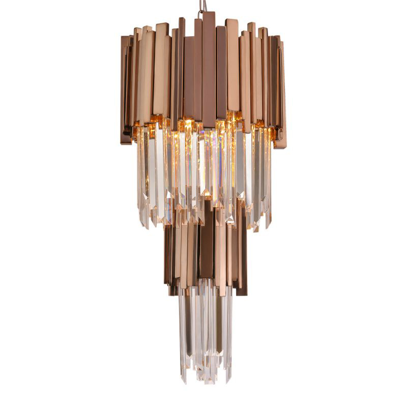 Люстра многоярусная Luxxu Modern Cascade Chandelier Bronze Metal Glass 35 Бронза Прозрачное Стекло Люстра многоярусная Luxxu Modern Cascade Chandelier Bronze Metal Glass 35 Бронза Прозрачное Стекло в Липецке | Loft Concept