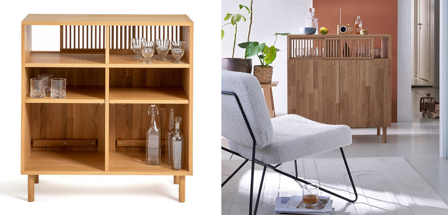 Комод в современном скандинавском стиле Gutter and Lattice - фото №1