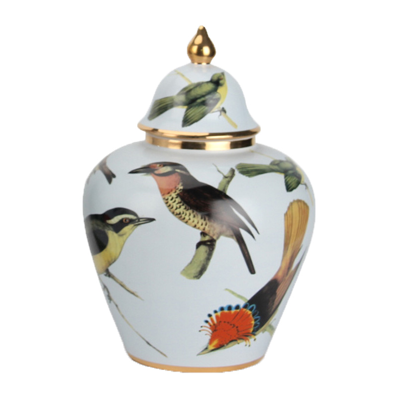 Ваза Blue Birds small Мульти Ваза Blue Birds small Мульти в Липецке | Loft Concept