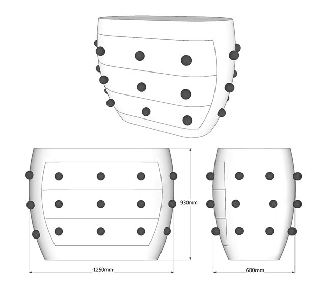 Комод Kelly Wearstler POD Commode Комод Kelly Wearstler POD Commode в Липецке