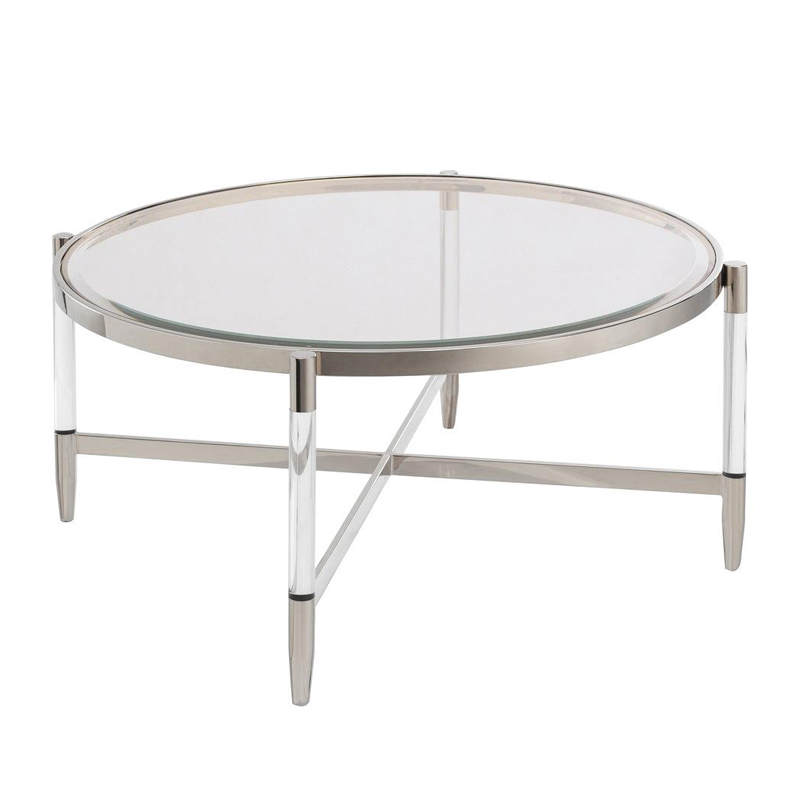 Кофейный стол Existential Silver Coffee Table Серебряный Кофейный стол Existential Silver Coffee Table Серебряный в Липецке | Loft Concept