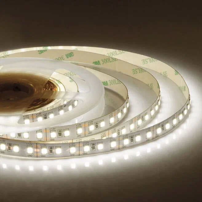 Светодиодная лента 10W/m 120LED/m 3528SMD теплый белый 5M Белый в Липецке | Loft Concept 