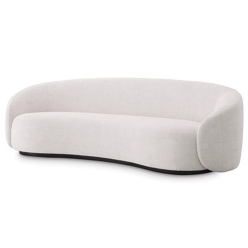 Диван Eichholtz Sofa Amore Молочный Черный Черный Молочный Диван Eichholtz Sofa Amore Молочный Черный Черный Молочный в Липецке | Loft Concept