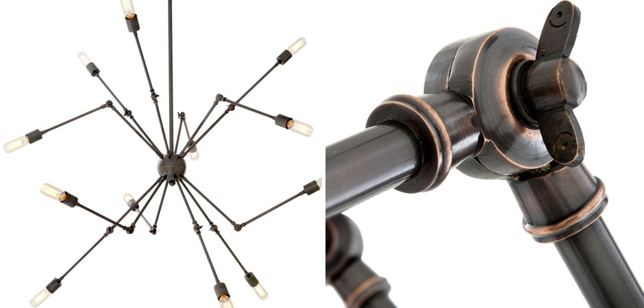 Люстра Eichholtz Ceiling Lamp Spider 12 - Loft-Concept в Липецке