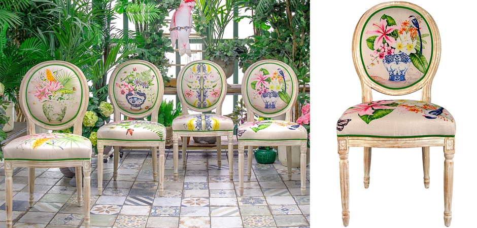 Стул Pink Hibiscus Stool Стул Pink Hibiscus Stool - Loft-Concept в Липецке