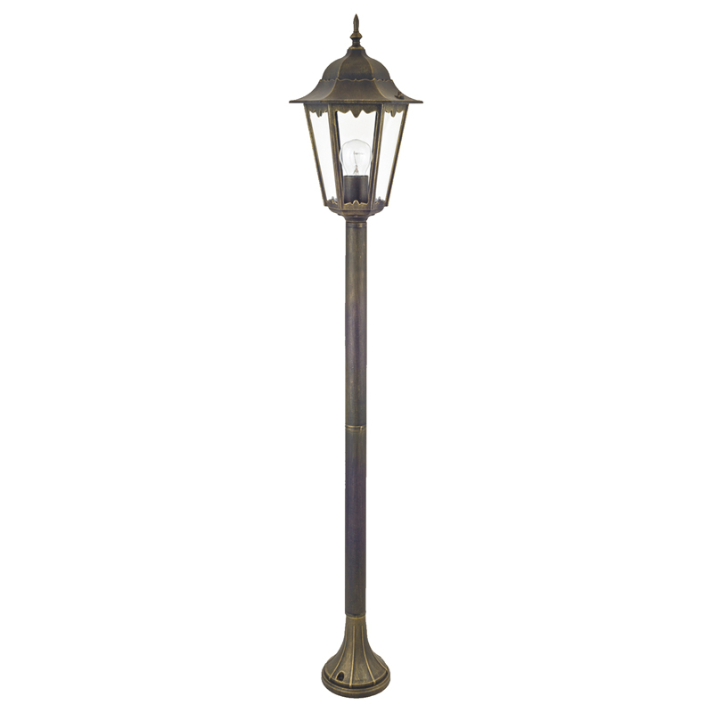 Уличный светильник Leclerc Street lamp Винтажный черный Прозрачное Стекло Уличный светильник Leclerc Street lamp Винтажный черный Прозрачное Стекло в Липецке | Loft Concept