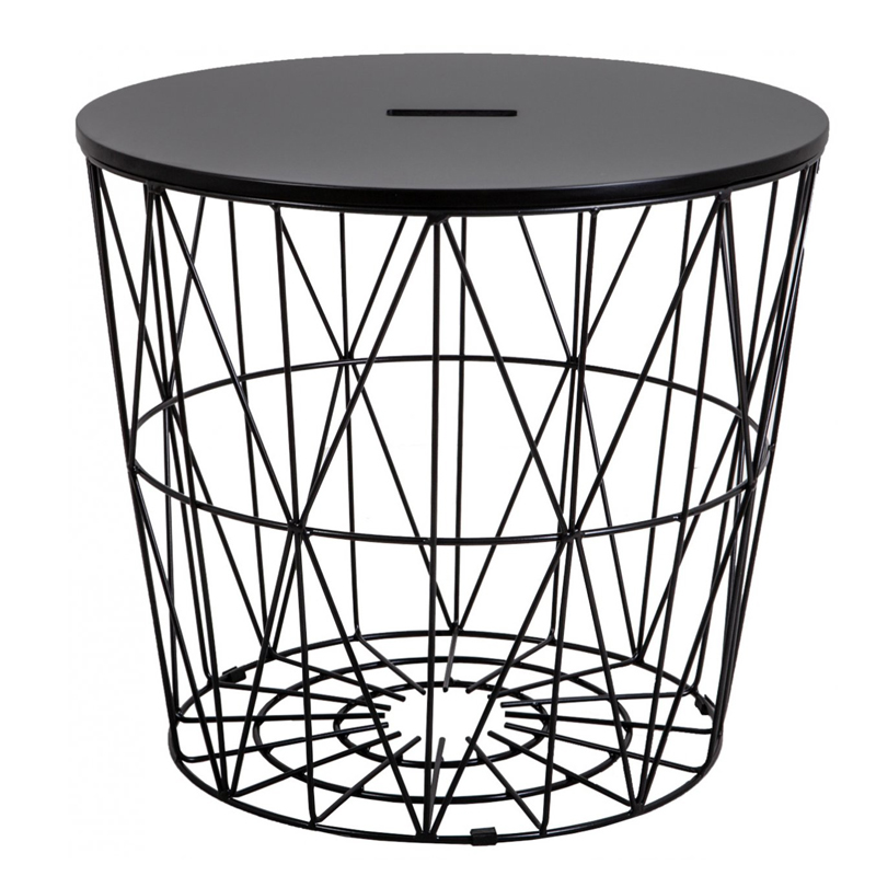 Приставной стол Cambria Side Table black Черный Приставной стол Cambria Side Table black Черный в Липецке | Loft Concept