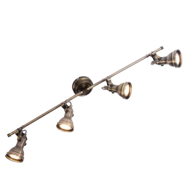 Спот Loft Bronze Bra Line 4 Темная бронза винтаж Спот Loft Bronze Bra Line 4 Темная бронза винтаж в Липецке | Loft Concept