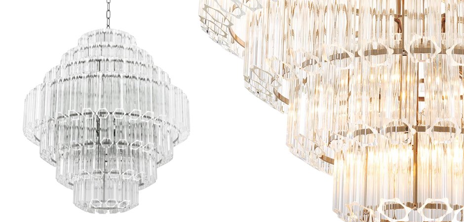 Люстра Chandelier Vittoria L Clear Люстра Chandelier Vittoria L Clear - Loft-Concept в Липецке
