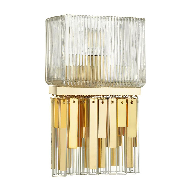 Бра Madelen Gold Wall Lamp Глянцевое золото Прозрачный (Transparent) Бра Madelen Gold Wall Lamp Глянцевое золото Прозрачный (Transparent) в Липецке | Loft Concept