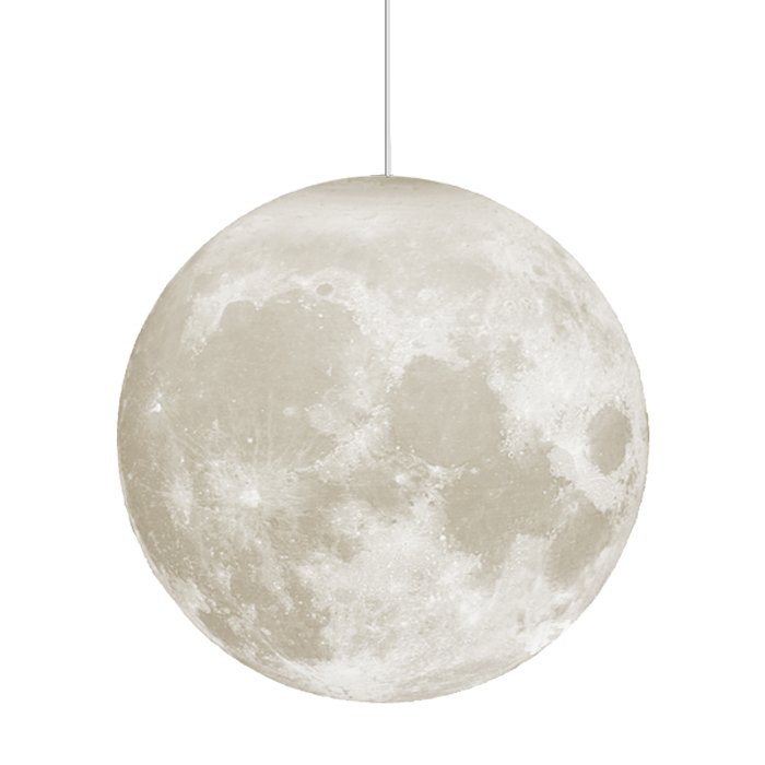 Подвесной светильник Moon Белый Подвесной светильник Moon Белый в Липецке | Loft Concept
