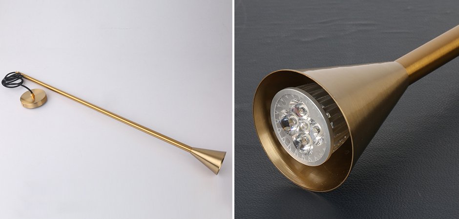 Подвесной светильник Brass Pipe Подвесной светильник Brass Pipe - Loft-Concept в Липецке